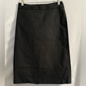 Pinstripe Skirt